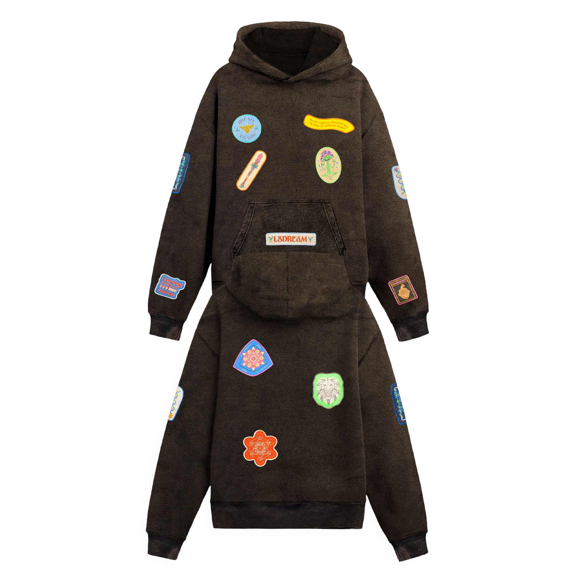 Patches Hoodie V.1 – LSDREAM Official Store