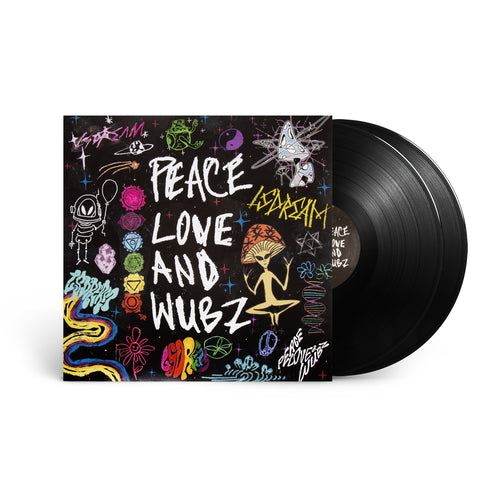LSDREAM - PEACE LOVE & WUBZ Vinyl [2XLP] (Black)
